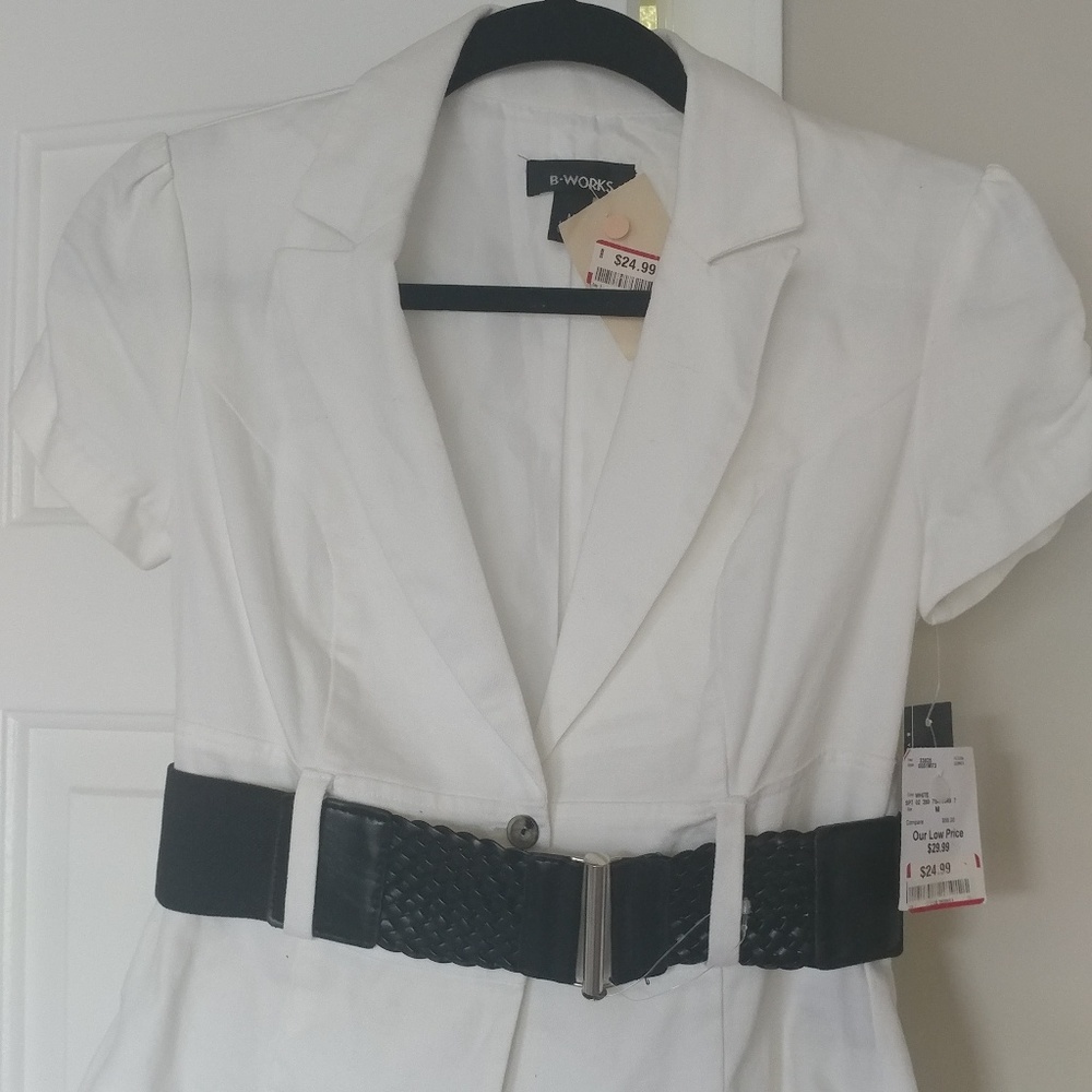 Blazer with belt